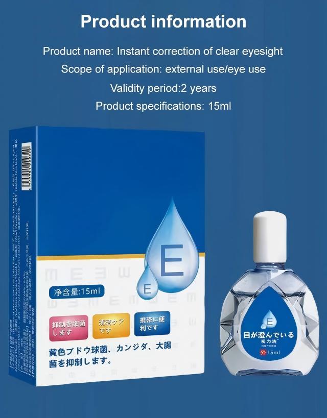 Instant eye correction for clear vision