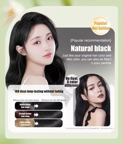 20 Minute Easy Hair Dyeing • Plant Extract Bubble Dyeing