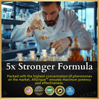Allurique™ Pheromone Perfume🪄 The 5X Pheromone Amplifier: Spark Subconscious Attraction in Minutes.