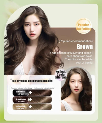 20 Minute Easy Hair Dyeing • Plant Extract Bubble Dyeing