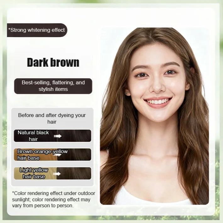 Crystal Plant Extract Essential Oil Hair Dye