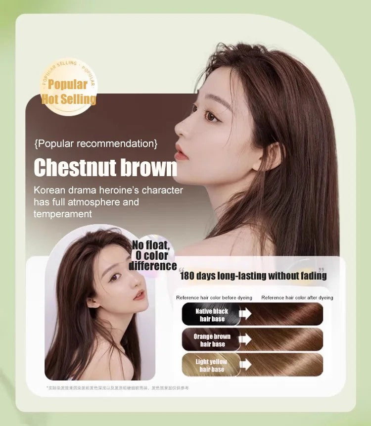 20 Minute Easy Hair Dyeing • Plant Extract Bubble Dyeing