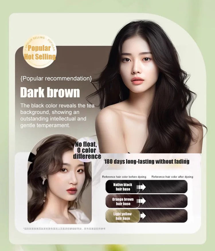 20 Minute Easy Hair Dyeing • Plant Extract Bubble Dyeing