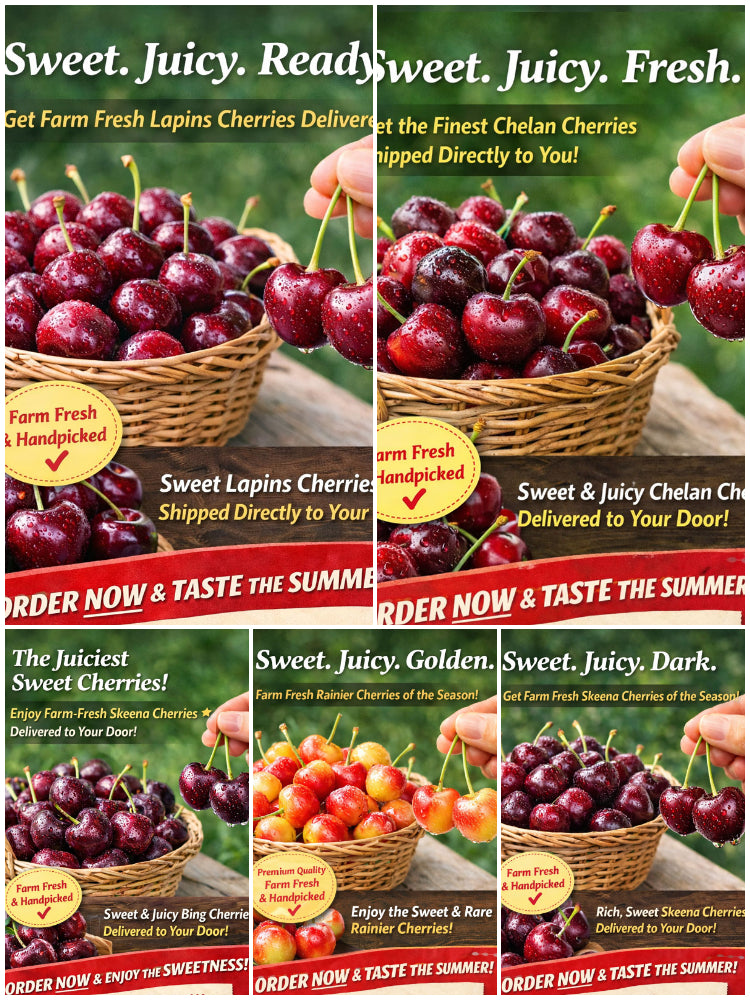 [Fast-growing, strong, and hardy] Cherry tree seeds that bear fruit in the same year.