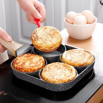 4-Hole Non-Stick Egg Frying Pan
