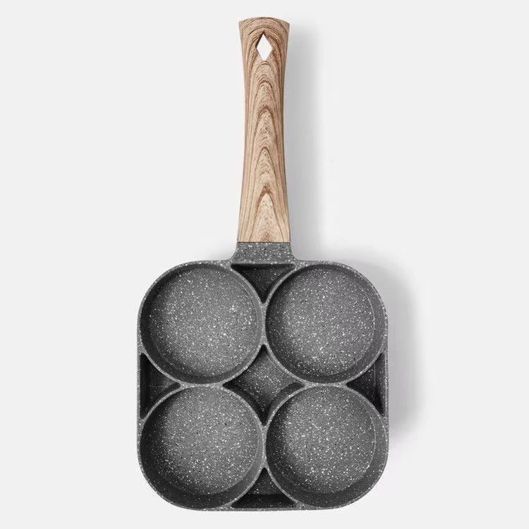 4-Hole Non-Stick Egg Frying Pan