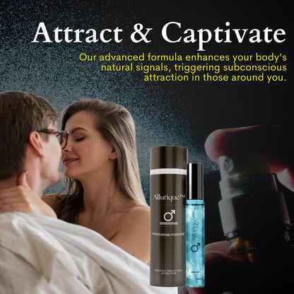 Allurique™ Pheromone Perfume🪄 The 5X Pheromone Amplifier: Spark Subconscious Attraction in Minutes.