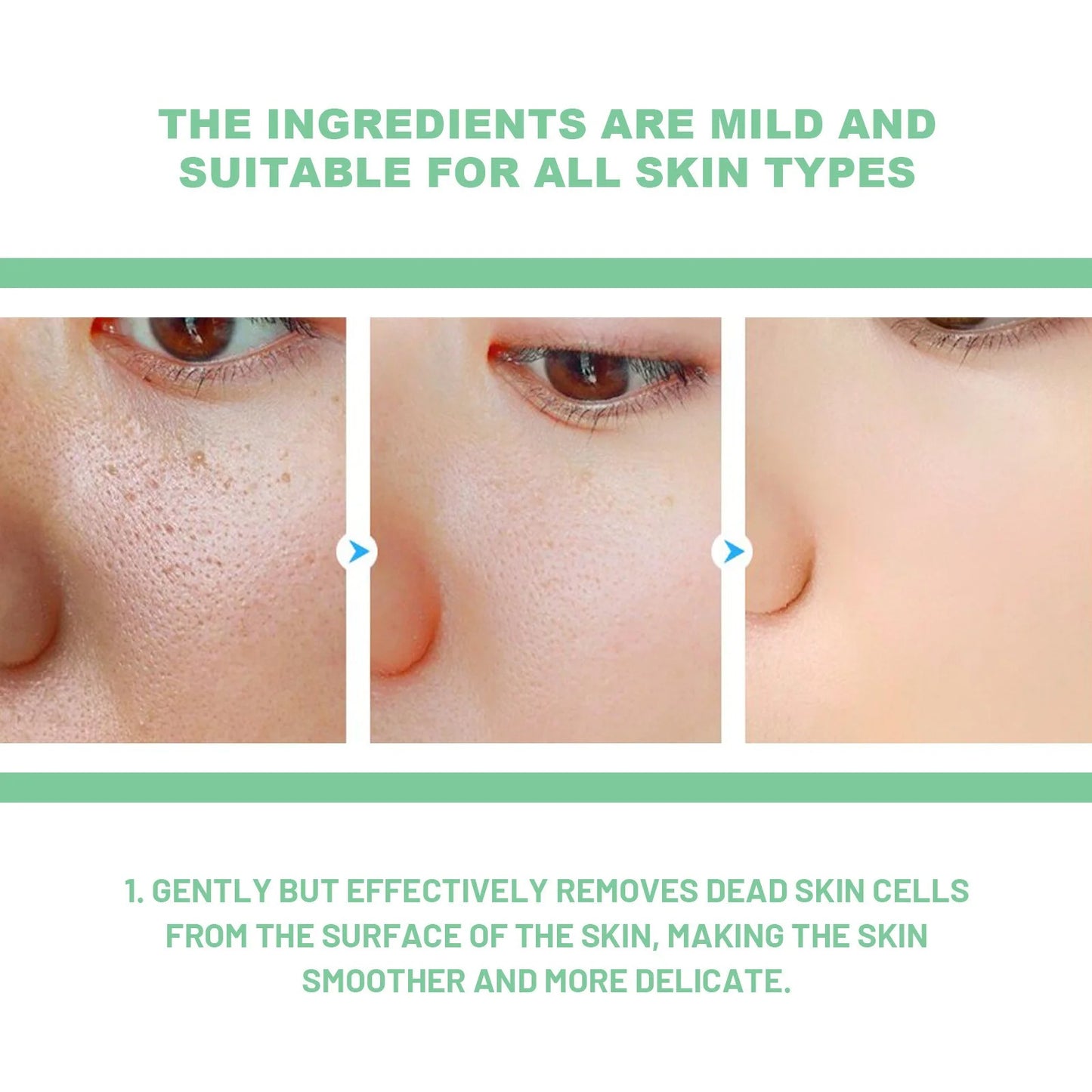 Herbal Exfoliating Gel - Skin Moisturizing Exfoliating Gentle Cleansing Gel Deep Brightening Gel