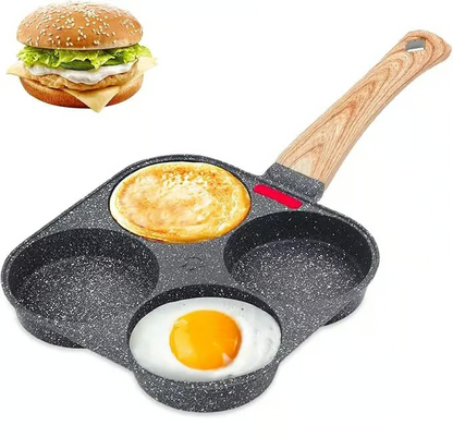 4-Hole Non-Stick Egg Frying Pan