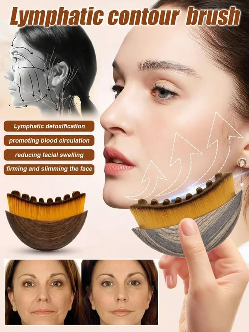 ✨Customized Facial Contour Massage Brush Based On Century-old Lymphatic Principle No money needed✨