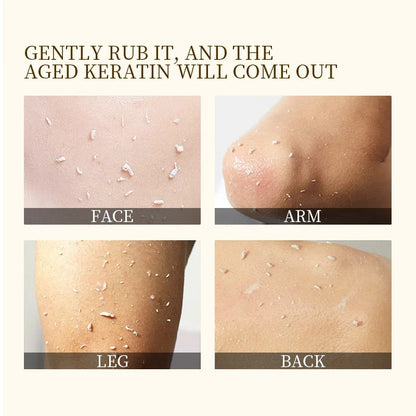 Herbal Exfoliating Gel - Skin Moisturizing Exfoliating Gentle Cleansing Gel Deep Brightening Gel