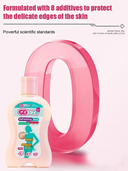 Women's underarm cleanser