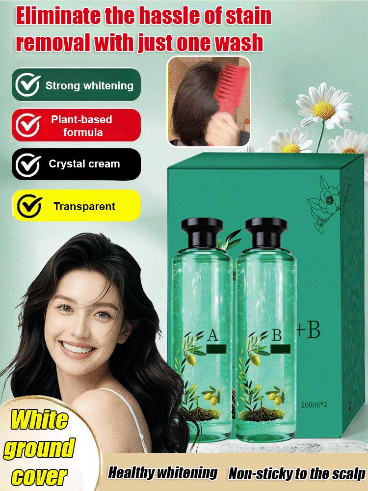 Crystal Plant Extract Essential Oil Hair Dye