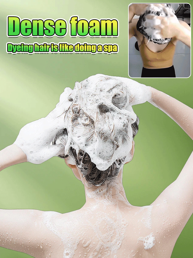 20 Minute Easy Hair Dyeing • Plant Extract Bubble Dyeing