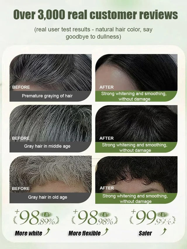 Crystal Plant Extract Essential Oil Hair Dye