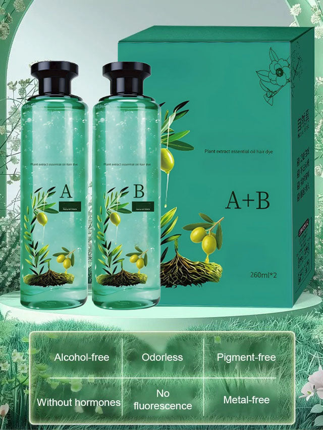 Crystal Plant Extract Essential Oil Hair Dye