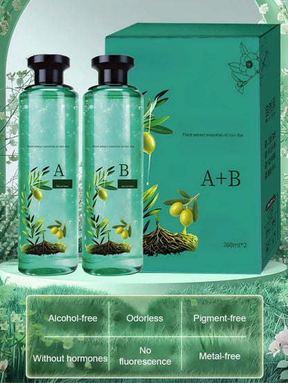 Crystal Plant Extract Essential Oil Hair Dye